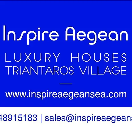 Inspire Aegean Sea Triantaros Iii Holiday home Tinos